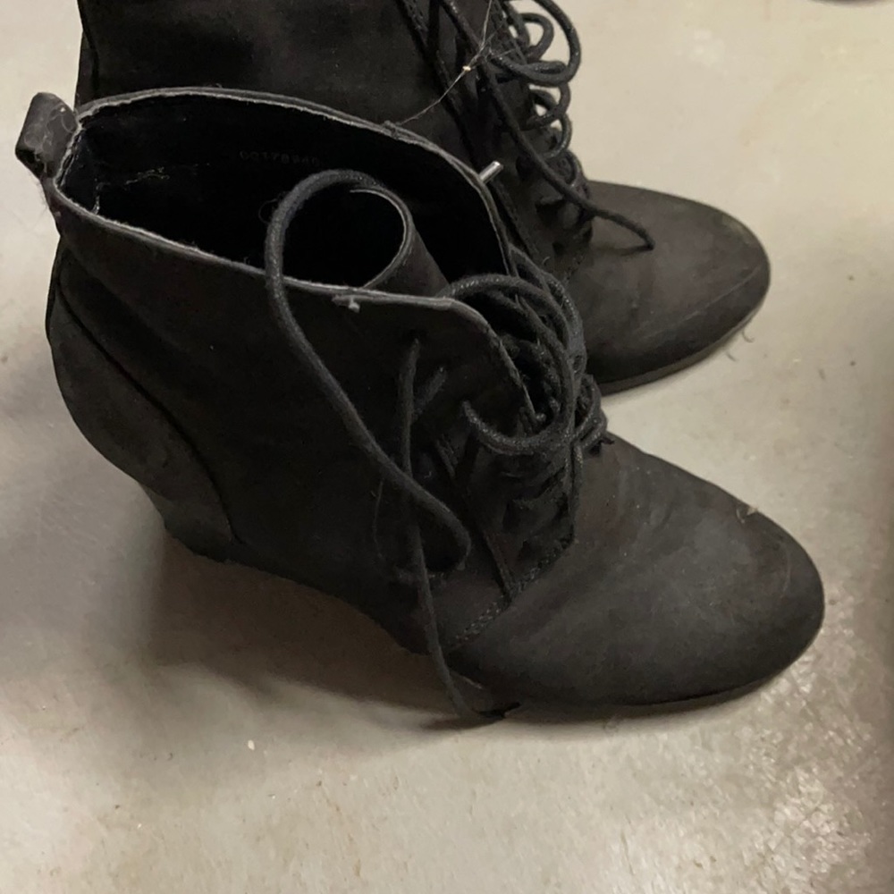 Black booties